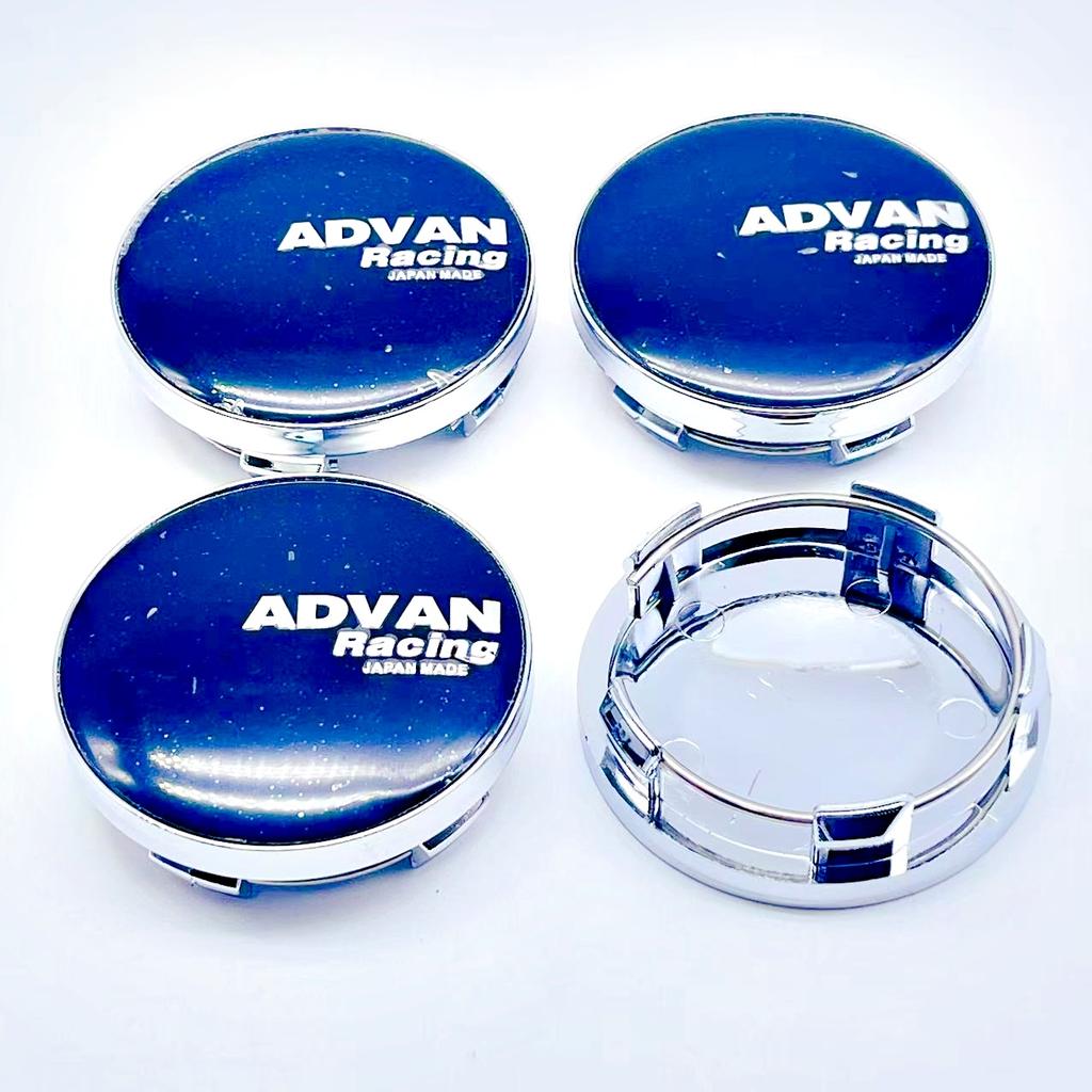 4pcs/lot High Quality 58mm Car Wheel Hub Cover Center Caps for ADVAN Racing Styling Badge Stickers Emblem Accessories