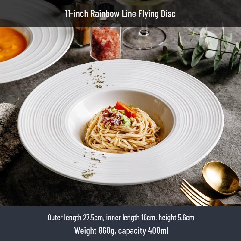 

Light Luxury French Style Ceramic Dinner Plate