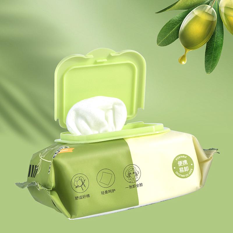 Marian Olive Extract Makeup Remover Wipes: Quick Clean, Moisturizing, Soft Cleansing Wipes, 30 Count