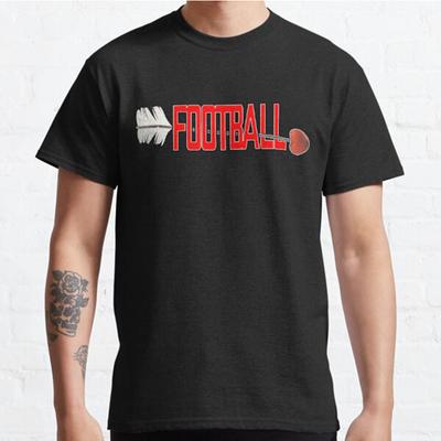 Herren Mode Lässig Kurzarm Fußball Ist Mein Valentinstag Oberteile Ästhetisch Vintage Übergroße T-Shirts