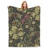 William Morris Bullerswood Blankets Fleece Sofa Throw Blanket Portable for Home Bedroom Office Throws Bedspread Quilt