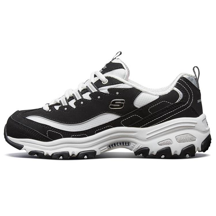 (WMNS) Skechers D lites Sports Shoes GS BlackWhite Black White Women s 11930-BKW EU 35