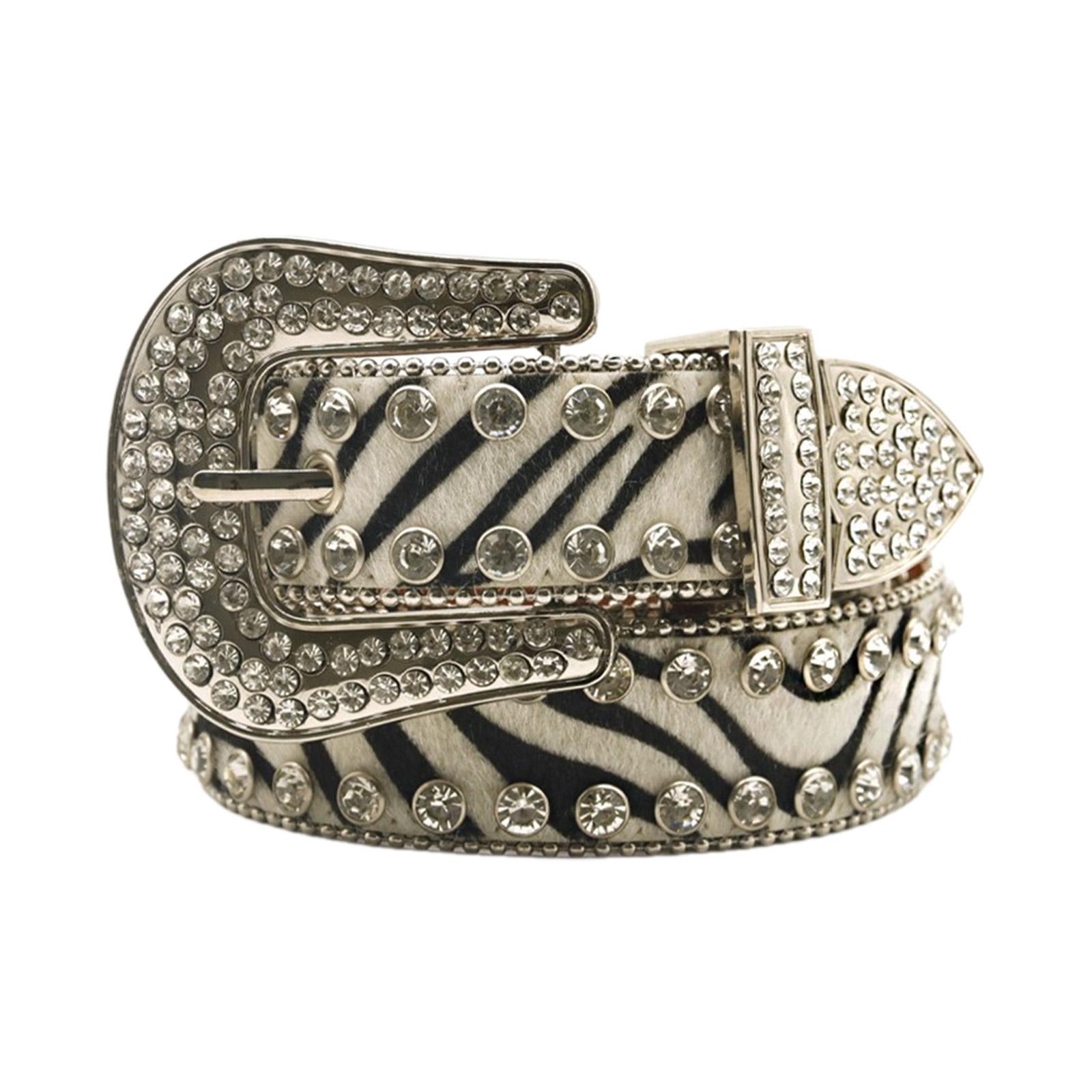 

Ремень со стразами для джинсов, брюк, мерцающий ремень из искусственной кожи, отделанный бусинами ремень для шорт, женский аксессуар для талии Y2K Girl