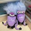 Purple Long-Haired Monster Doll - Big-Eyed Elf Plush Toy Gift