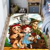 Fantasy Adventure Journey carpet printing Suitable for all seasons Doormat Christmas gifts Dormitory decoration