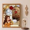 Diamond Painting 5D DIY Beauty Rose Diamond Painting Set Suitable for Adults/Beginners Creative Gift Home Decoration