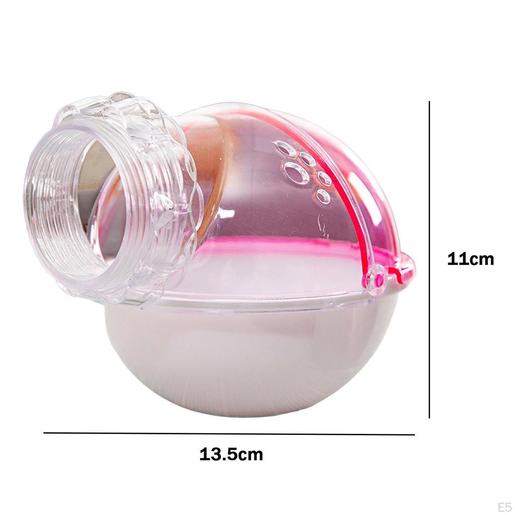 Hamster Sand Bath Bathtub External Cage Mounted Container Box Detachable Bathroom for Gerbil