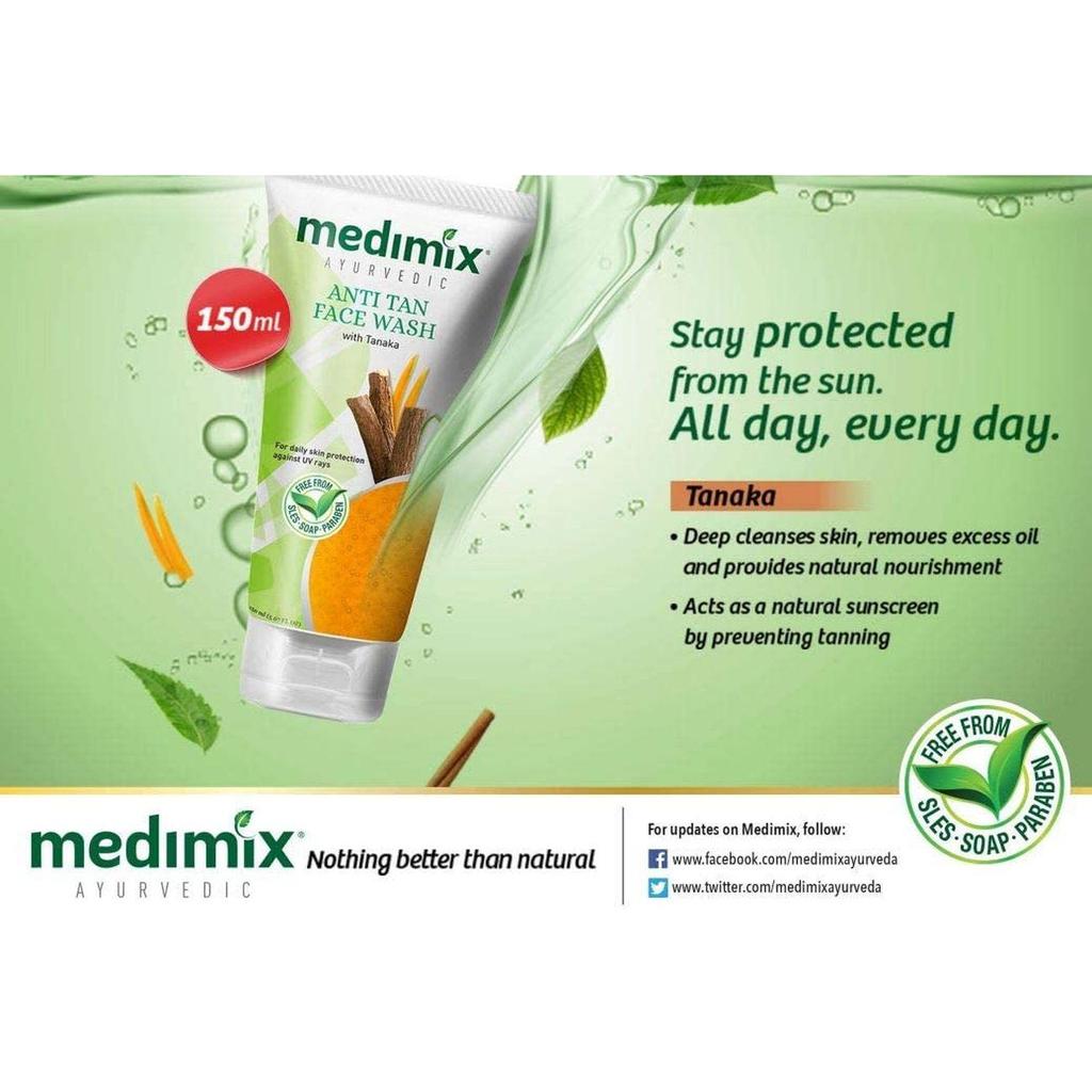 Medimix Anti Tan Face Wash 150ml