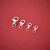 S925 Sterling Silver Lobster Clasp for DIY Jewelry - Bracelet & Necklace Connector