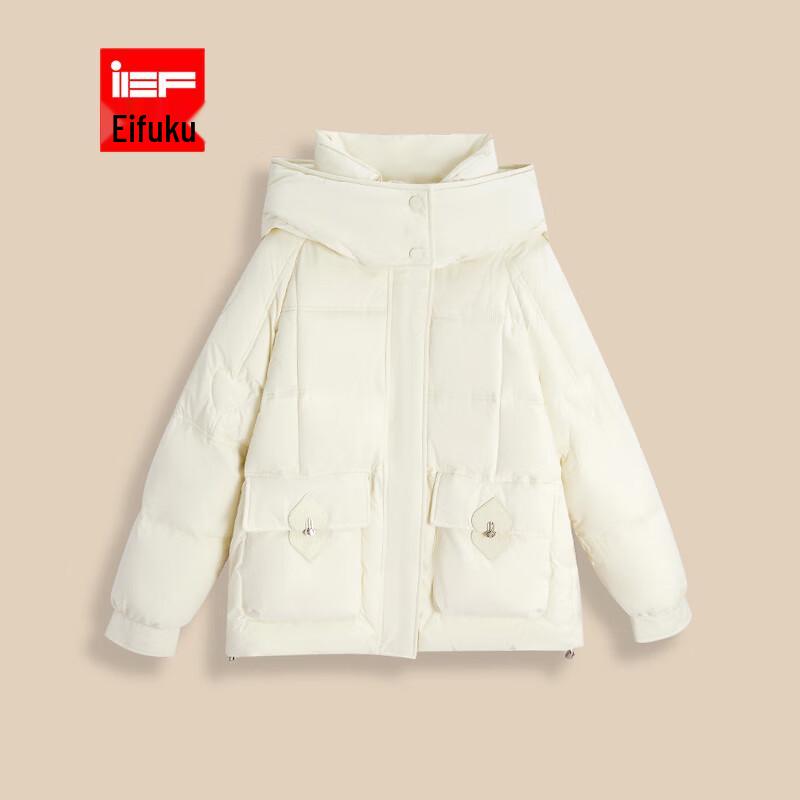 

IEF Женская зимняя куртка с капюшоном в корейском стиле M