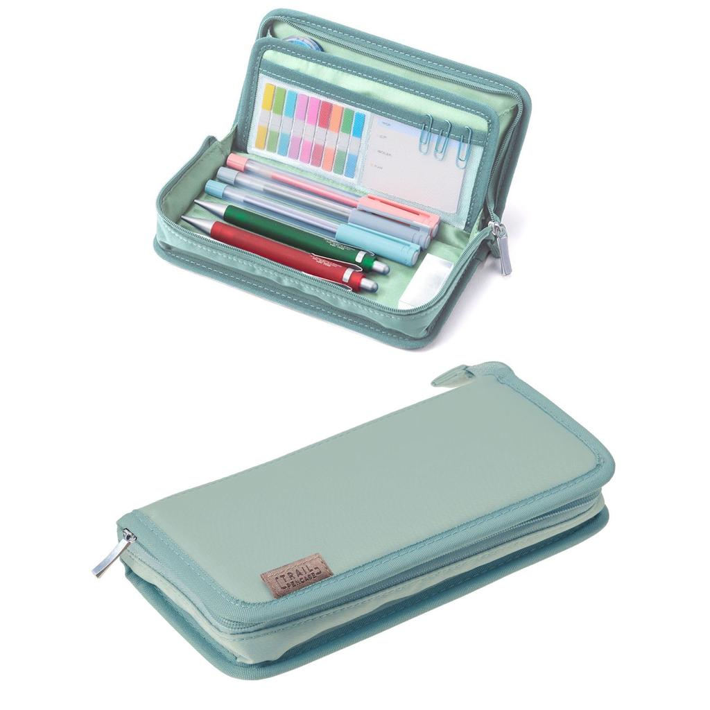Raymay Fujii Trail Slim Pencil FY1419M Case, Green,