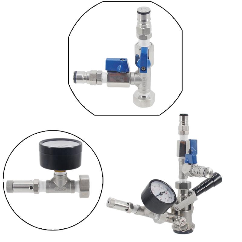 Ball Lock Conical to Commercial Keg Pressure Transfer Kit Oxygen Free Closed Pressure Transferring Beer From Fermenter to a Keg