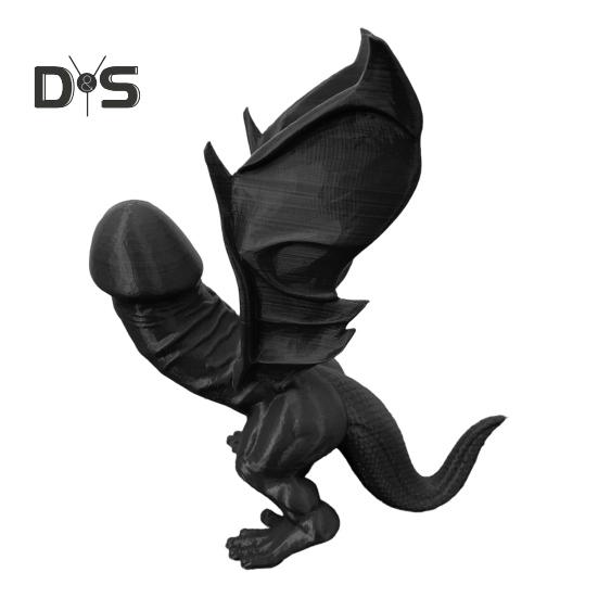 Dick Dinosaur Statue Collectible Penis Dinosaur Figurine Desk Dinosaur Buddy Prank Gag Gift for Bachelor's Party Adults Bedroom Decor