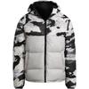 Adidas Originals Trefoil Down Jacket Men's Black / White / Gray (Unisex) Down Jackets HK5030