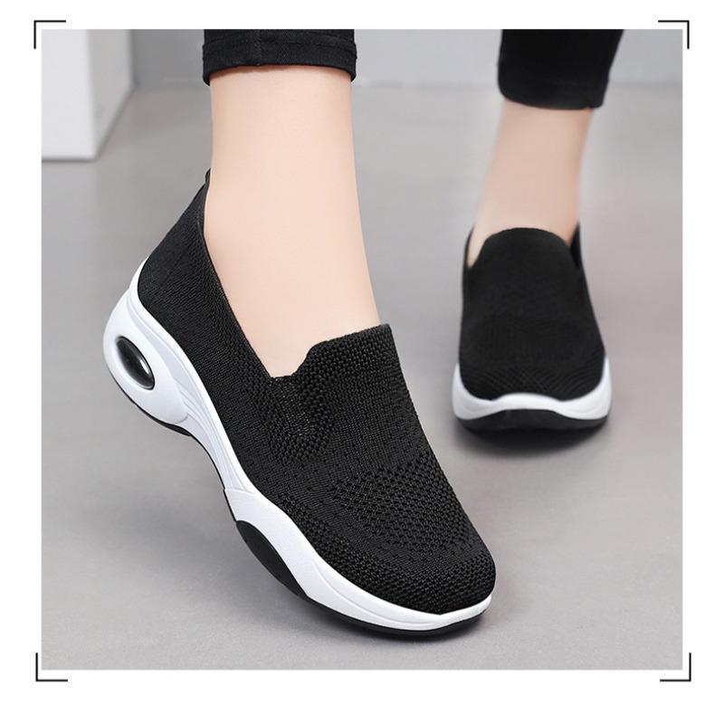 Shoes Women 2025 Summer New Single Shoes Casual Breathable Shoes Walking Shoes