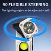 Portable Helmet Clip Light Magnetic Cap Clip Light Work Lighting Inductive Headlamp  Night Use