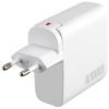 Ładowarka sieciowa 100W 4smarts 3xUSB-C/1xUSB-A Biała