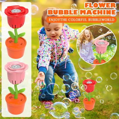 Maszyna do puszczania baniek z dźwiękiem, światłem, muzyką, puszczanie baniek, zabawki na zewnątrz dla dzieci 40 ml