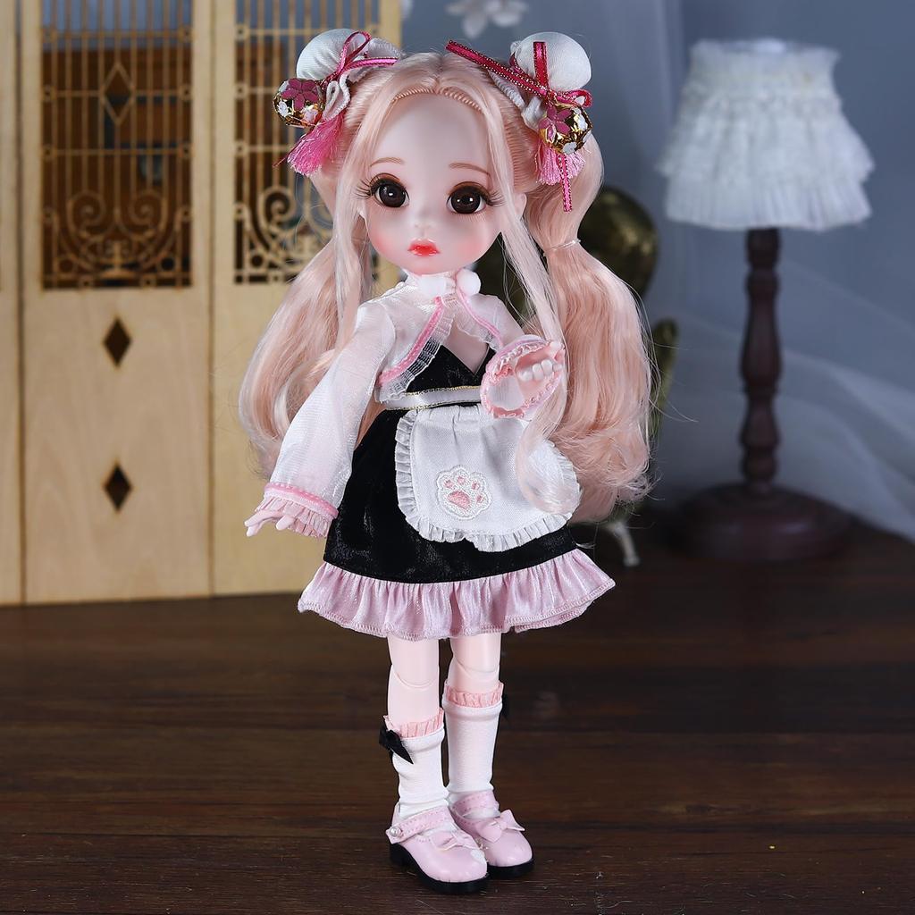ICY Fortune Days bjd doll anime style doll 28 mechanical perfect for DIY girl doll 1/6 - set, joints, gift, decoration, exercise, collection,