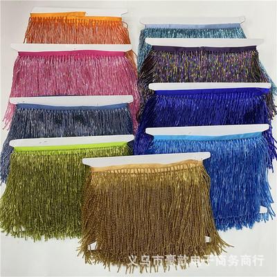 15 cm de largo Hecho a mano Borla con cuentas Fila Barba Encaje Accesorios Textiles Ropa de Baile Colgantes con púas Accesorios Decorativos para Vestidos