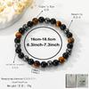 Fashion Triple Protection Natural Crystal Bracelet Gift Card Tiger Eye Natural Crystal Bracelet Fashion Bracelet
