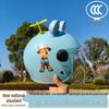 Unisex Kids Winter Protection Cartoon Electric Scooter Helmet (Ages 1-12)