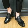 Leather Men Shoes Outdoor Shoes Casual Shoes Non-slip Leather Shoes Breathable Men's Shoes Height-Increasing Shoes