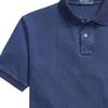Polo Ralph Lauren SS23 Solid Color Logo Embroidered Pullover Straight Fit Short Sleeve Polo Shirt Men Polo Shirts Blue 710850860-010