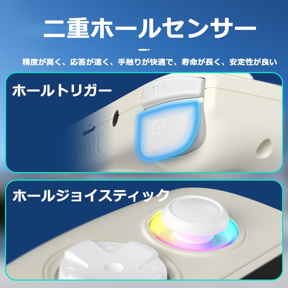 Anbernic RG Cube Unisoc T820 Whatsko Android Game Console with Android 13 Hole Vibration 5200mAh White System, 3.95-inch Screen, Joystick, Motor,