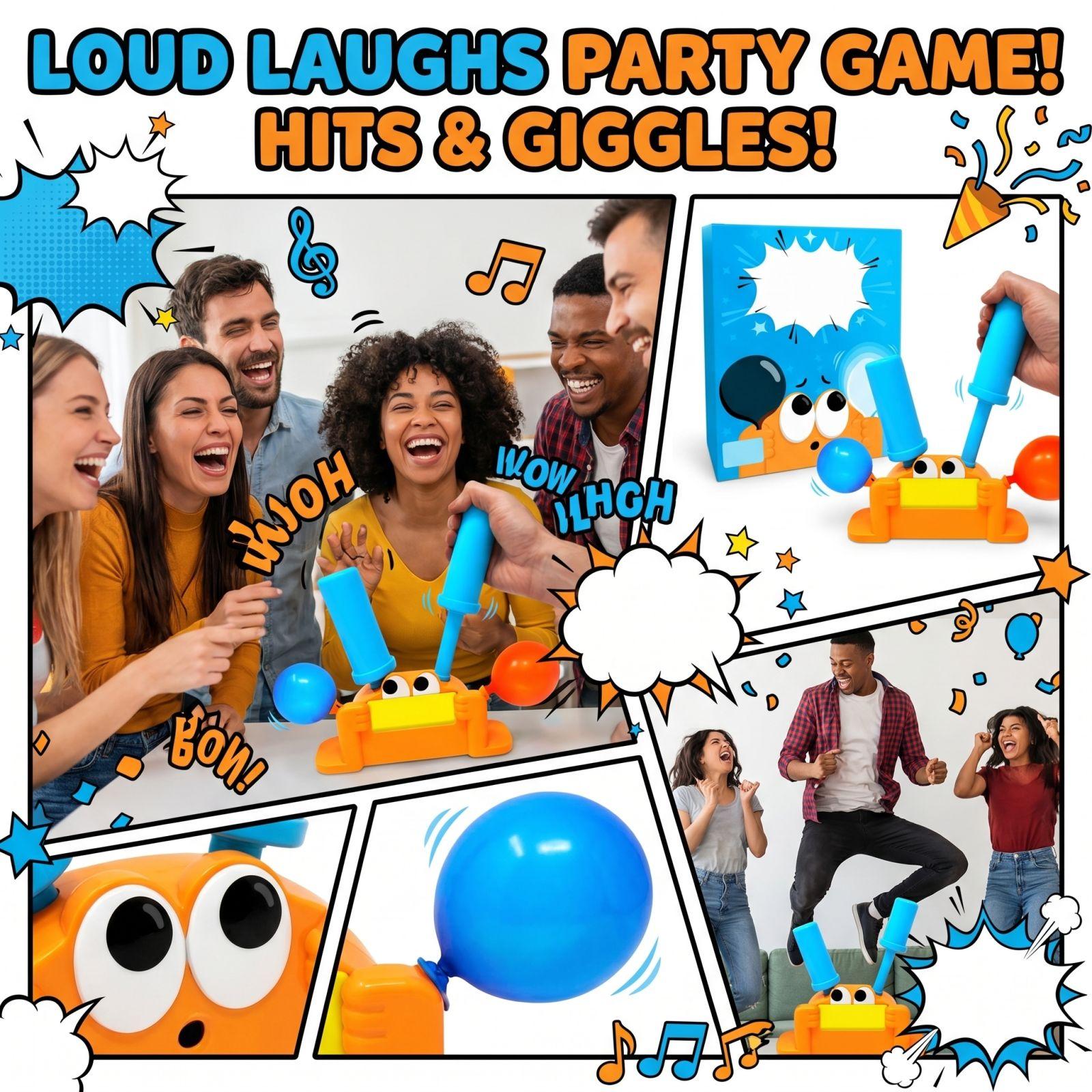 

Interactive Desktop Reaction Game Toy for Parties Family Gatherings Focus and Reflex Challenge Fun Activity Toy for Kids and Adults one size белый