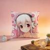 Popular SSUPER SONICOed Cushion Cover Premium SkinFriendly Pillow Case MultiPurpose for Home Office Travel