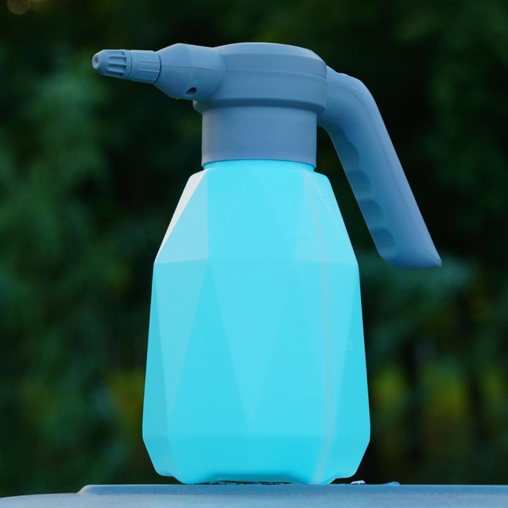 0,5 Gallonen Elektrisches Sprühgerät 2L Sprühflasche Automatische Gießkanne mit Ausgießer Wiederaufladbare Batteriebetrieben für Innen Außen Garten F