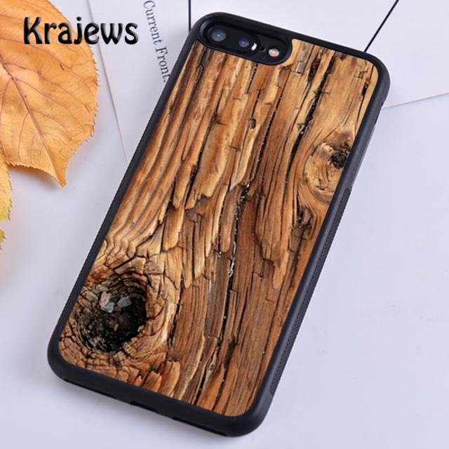 

Krajews wood mandala Texture Printed Phone Case Cover For iPhone 17 Air 16 15 14 plus 12 13 pro max Fundas iPhone 16