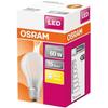 OSRAM Ampoule LED Standard Verre Dépoli 7W=60 E27 Chaud