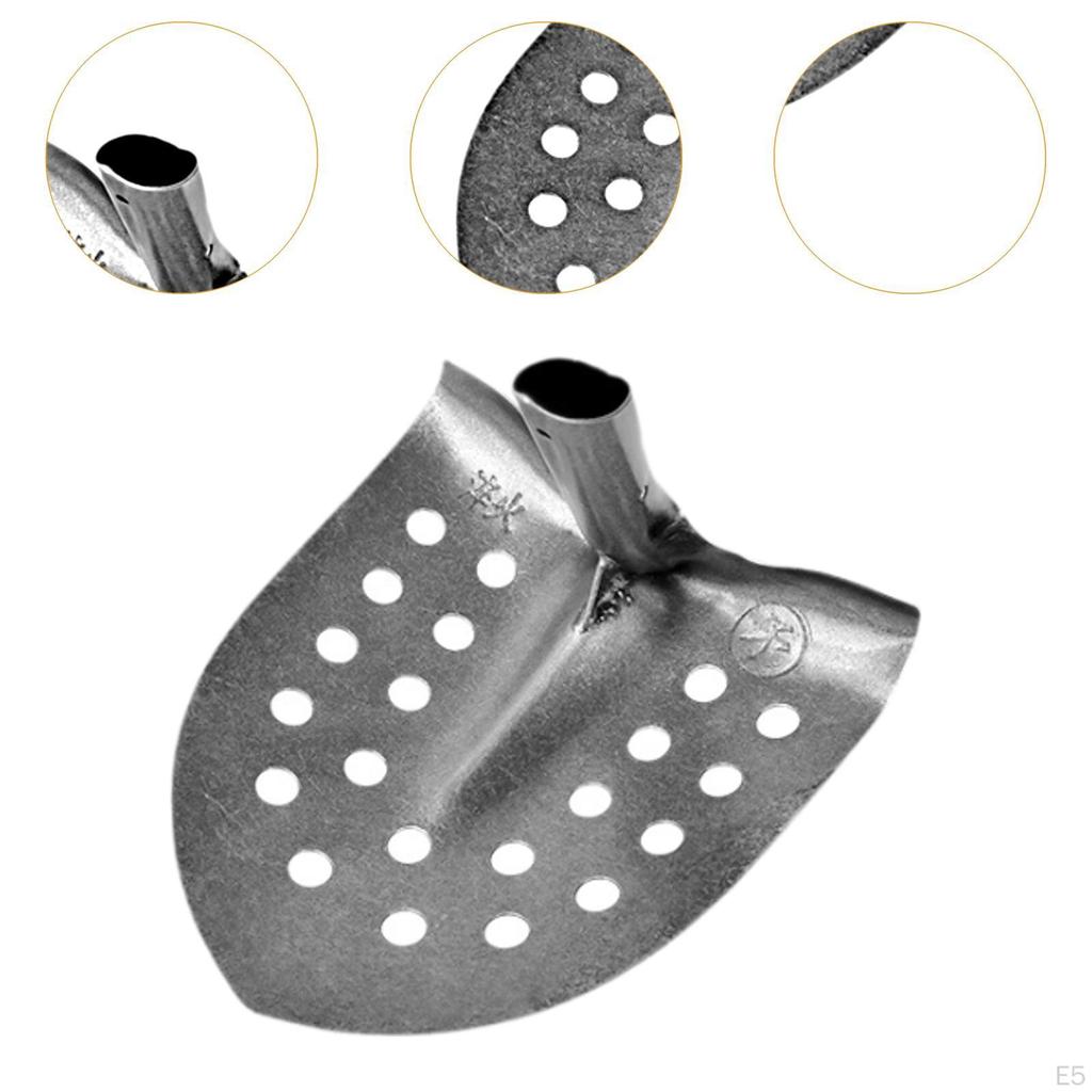 Metal Sifting Drain High Carbon Steel Heavy Duty Sewer Cleaning Tool Sludge for Outdoor Sewers