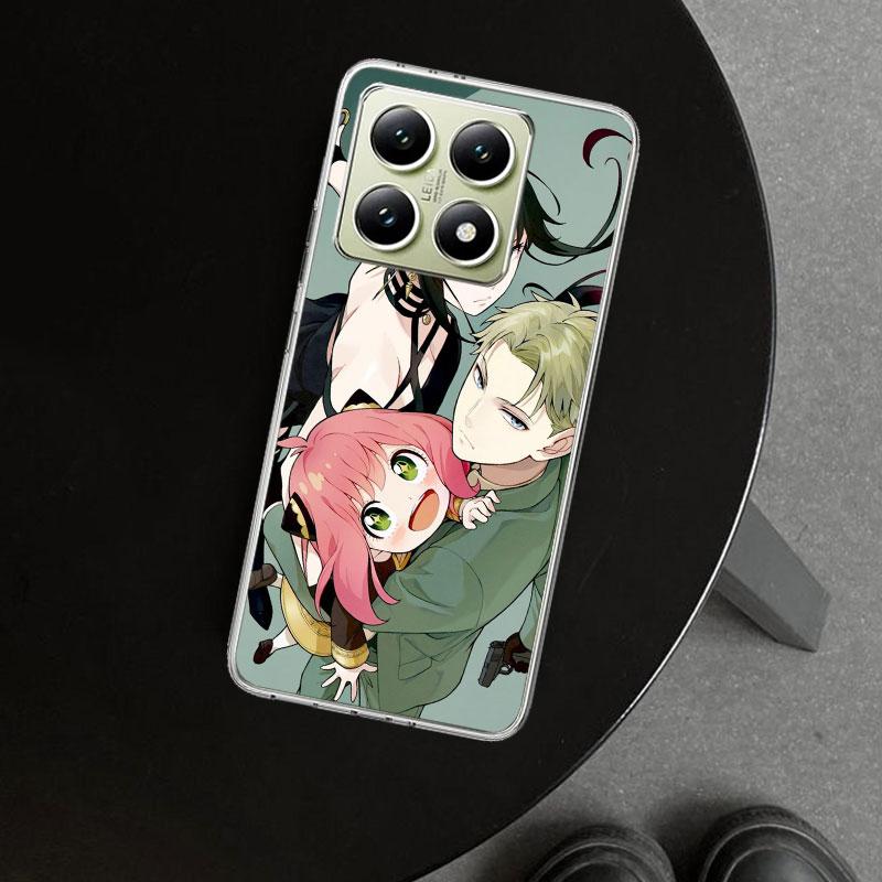Anime S-Spy Family Anya Phone Case Cover for Xiaomi Redmi Note 15 14 13 12 11 Pro Plus 14S 12S 11S 11T 11E 10S 10 Customized Fun