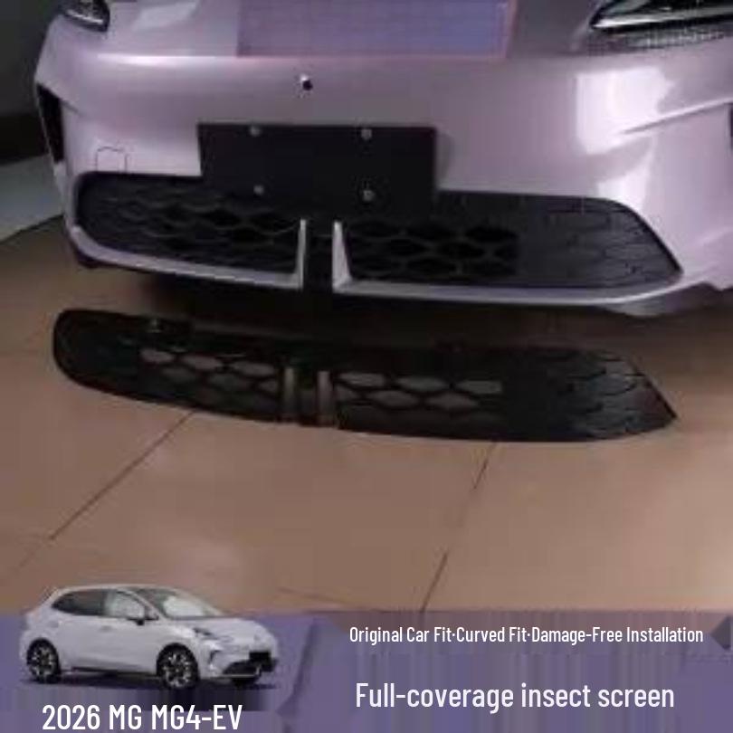 MG4 Insect Screen Grille Dustproof Net Trim - Snap-on, No Disassembly Required.