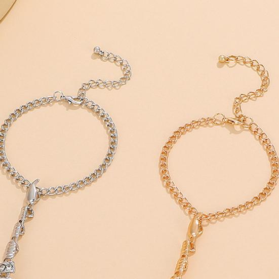 Fashionable Women Wristlet Faux Zircon Inlaid Accessories Ornamental