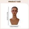 Female Mannequin Head Display Stand with Makeup Smooth Portable Realistic Training for Hats