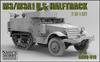Takom 1/16 Scale American M3/M3A1 Half-Track 2-in-1 Plastic Model TKOAHHQ-010 (Tank)