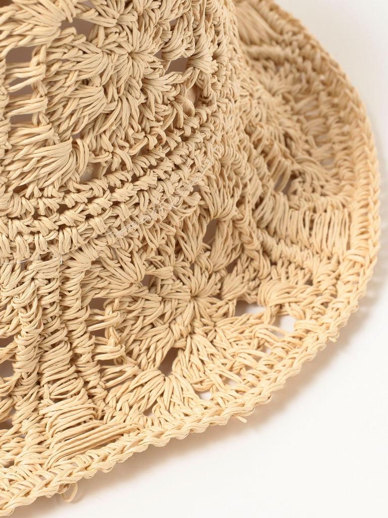 BEAMS LIFE STORE by BEAMS CONTROL FREAK Paper Pattern Bucket Hat, Women's, Black, One Size