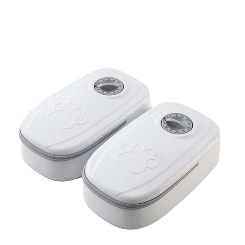 

Pet Dispenser 350ml Capacity, Programmable Timer Feeding, Easy to Use X3UC A серый