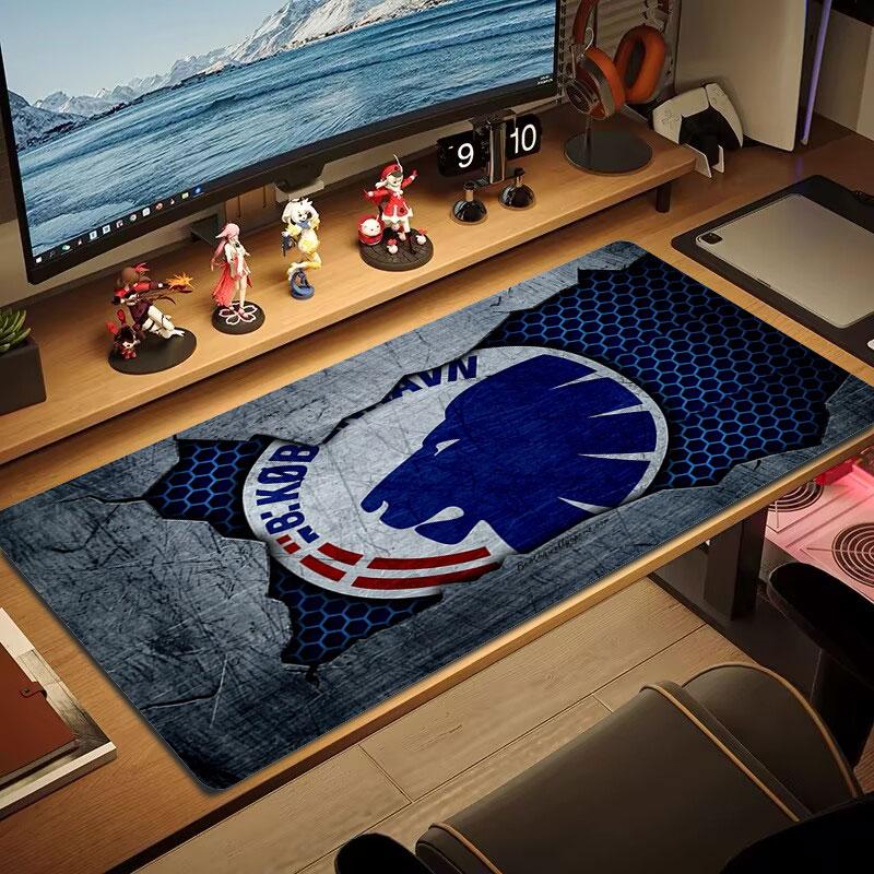 FC Copenhagen Large Size Mouse Pad Large Gaming Table Cushion Non-slip Laptop Tablet Big Mousepad XXL Mat Mini PC Playmat With Lock edge