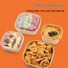 Disposable Kraft Food Packaging Boxes with PP Lids
