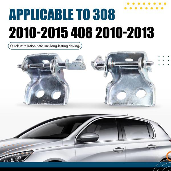 Vordertürscharniere für 10-15 Dongfeng Peugeot Altes Modell 308, Paar 9035EP/9035EQ