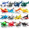 16 Pcs Pull Back Airplane Toys, Boys Plane Playset, Aircraft Incl Helicopter, Fighter, Bomber, Gifts for Toddler Kids 3+ Years Old