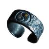 JWM Men's Rings Silver Plated Brass Ring for Men Women Adjustable Open Rings, Exquisite Packaging