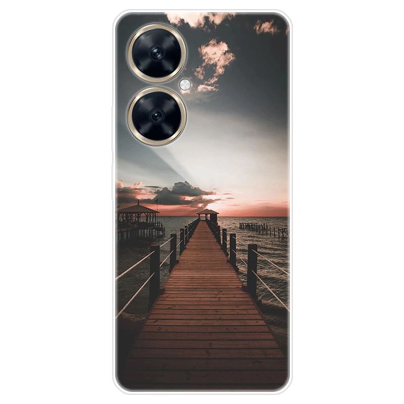 Für Huawei nova 11i nova11i Fall Weiche Silikon Zurück Abdeckung Cartoon Telefon Fall Diversifizierung