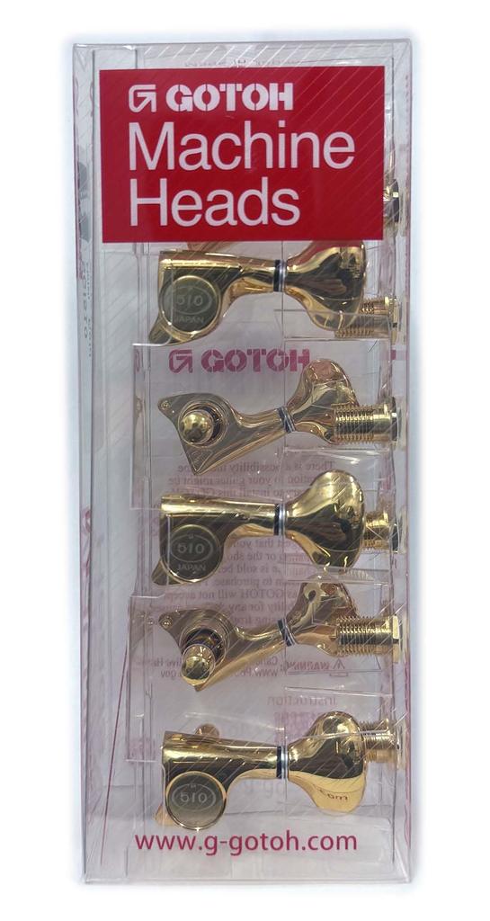 GOTOH SGi510 L6 S5 Knob Gold Guitar Peg 00023GX/D