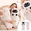 Cute Lamb Long Body Plush Stuffed Animal for Girls Bed Sleep Companion